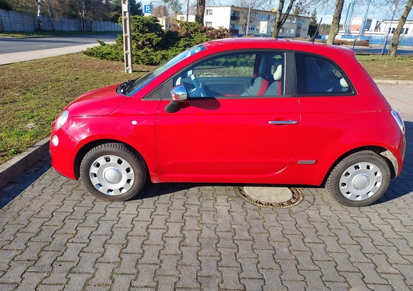 Fiat 500 cena 28500 przebieg: 129000, rok produkcji 2015 z Mosina małe 67